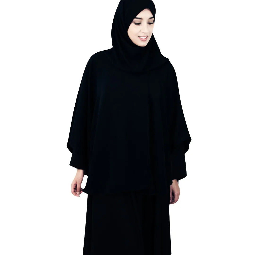 Muslim Hijab Overhead Prayer Dress for Women Islamic Scarf Burka Big Shawls Tops Shirts Ramadan Worship Service