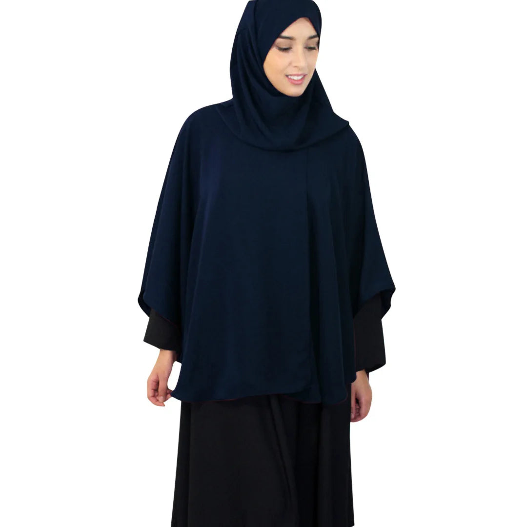 Muslim Hijab Overhead Prayer Dress for Women Islamic Scarf Burka Big Shawls Tops Shirts Ramadan Worship Service