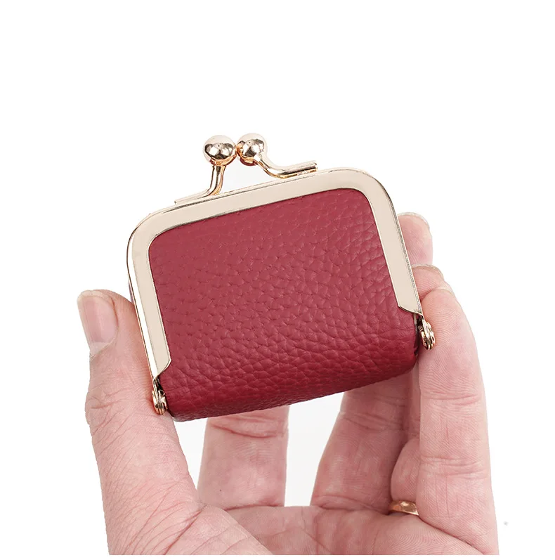 Genuine Leather Mini Jewelry Pouch – Small Bag for Rings, Earrings, Necklace & Coins