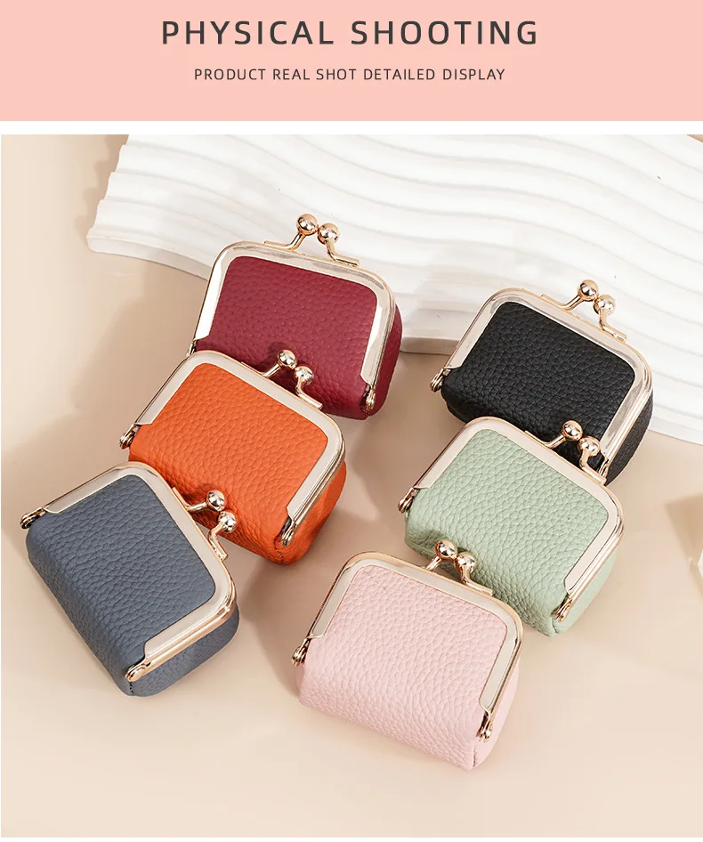 Genuine Leather Mini Jewelry Pouch – Small Bag for Rings, Earrings, Necklace & Coins