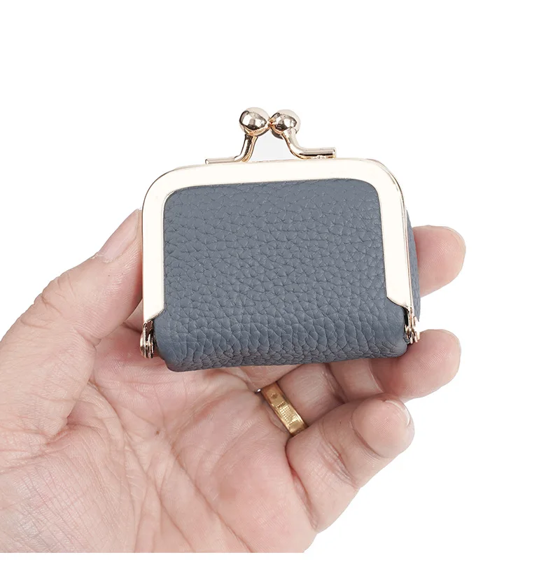 Genuine Leather Mini Jewelry Pouch – Small Bag for Rings, Earrings, Necklace & Coins