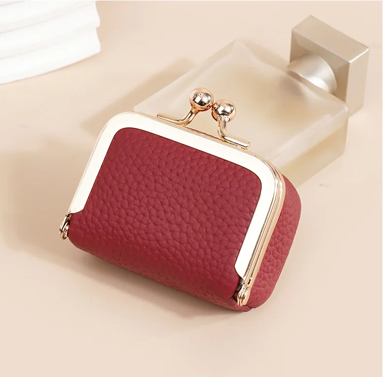 Genuine Leather Mini Jewelry Pouch – Small Bag for Rings, Earrings, Necklace & Coins