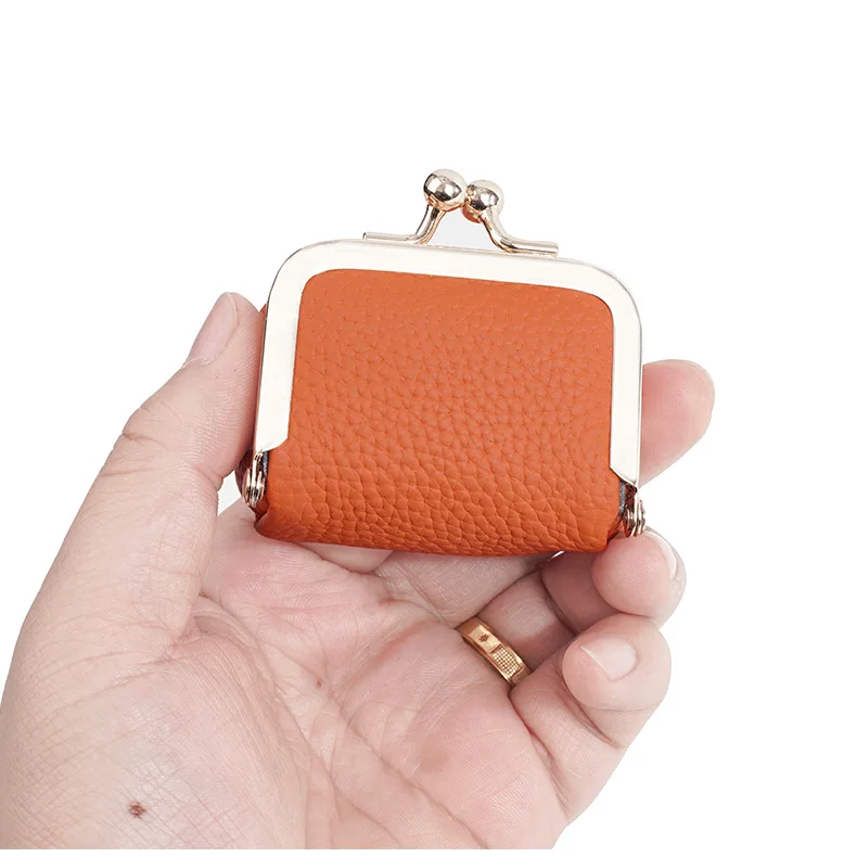 Genuine Leather Mini Jewelry Pouch – Small Bag for Rings, Earrings, Necklace & Coins