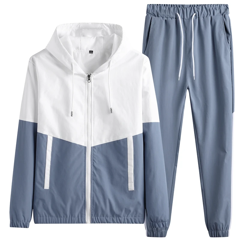 Men’s Tracksuit Set – Hoodie & Jogger Pants Sportswear Outfit (2 Piece)