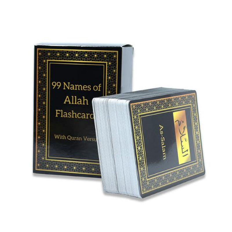 99 Names of Allah Flashcards with Quran Verses, Asma Ul Husna, Islamic Learning, Islamic Book, Muslim Game Card, 2025 Ramadan or Eid Gift, Eid Al Adha