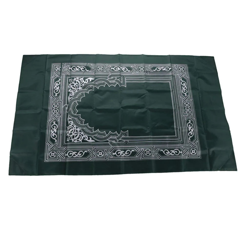 Travel Prayer Mat with Compass – 100x60cm Waterproof & Foldable with Bag