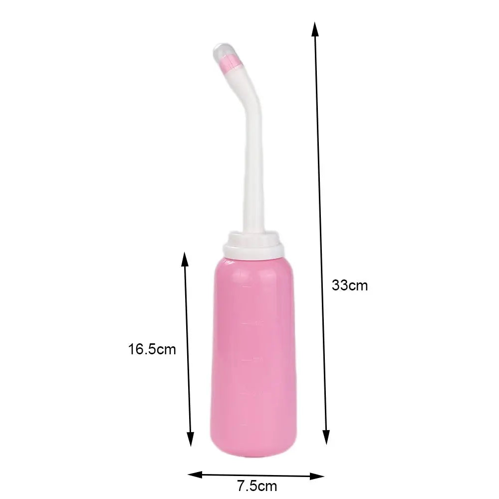 500Ml Portable Bidet Spray Handheld Travel Bidet for Pregnant Women Cleansing Water Washer Bottle