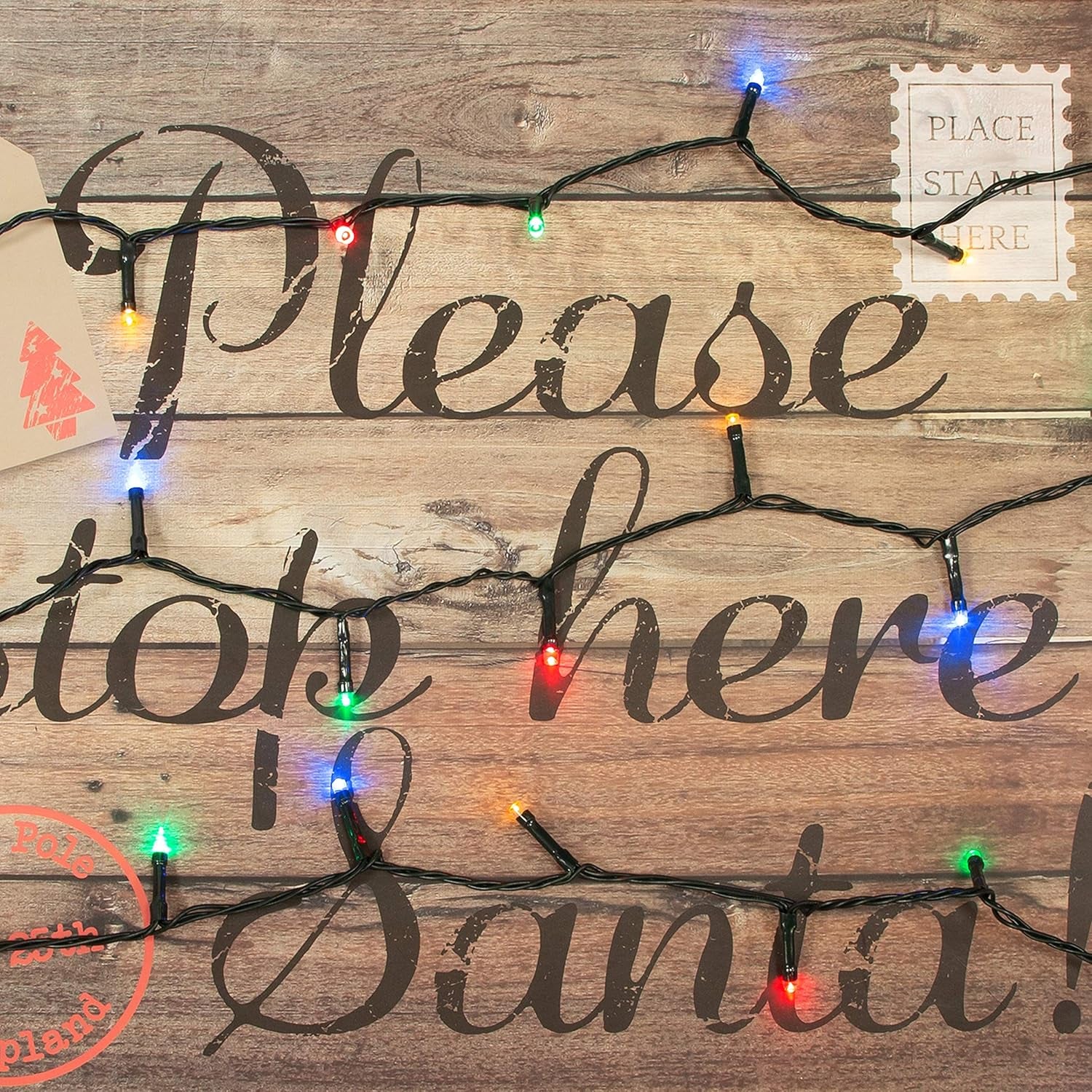 The Christmas Workshop 70320 Multi-Coloured Christmas Lights / 50 LED Christmas