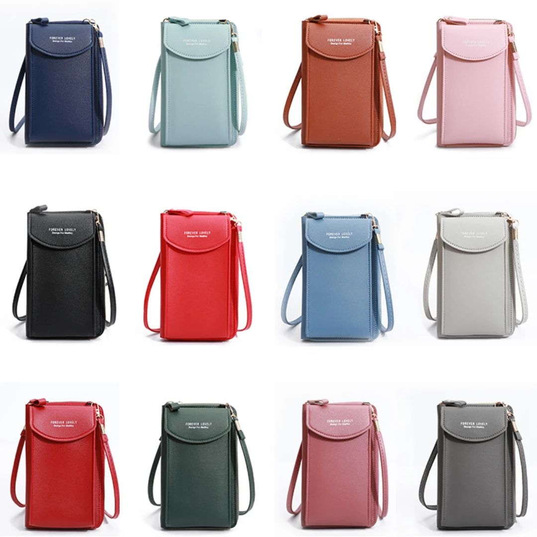 Women’s Mini Crossbody Wallet Bag – Small Shoulder Purse with Phone & Card Holder