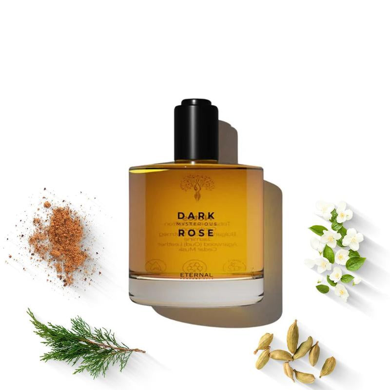 Eternal Perfume Oils – Dark Mysterious Rose Perfume Oil, Deep & Long-Lasting Unisex Scent | 50Ml