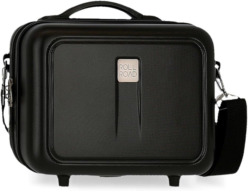 Cambodia Adaptable Toiletry Bag with Shoulder Bag Black 29 X 21 X 15 Cm Rigid ABS 9.14L