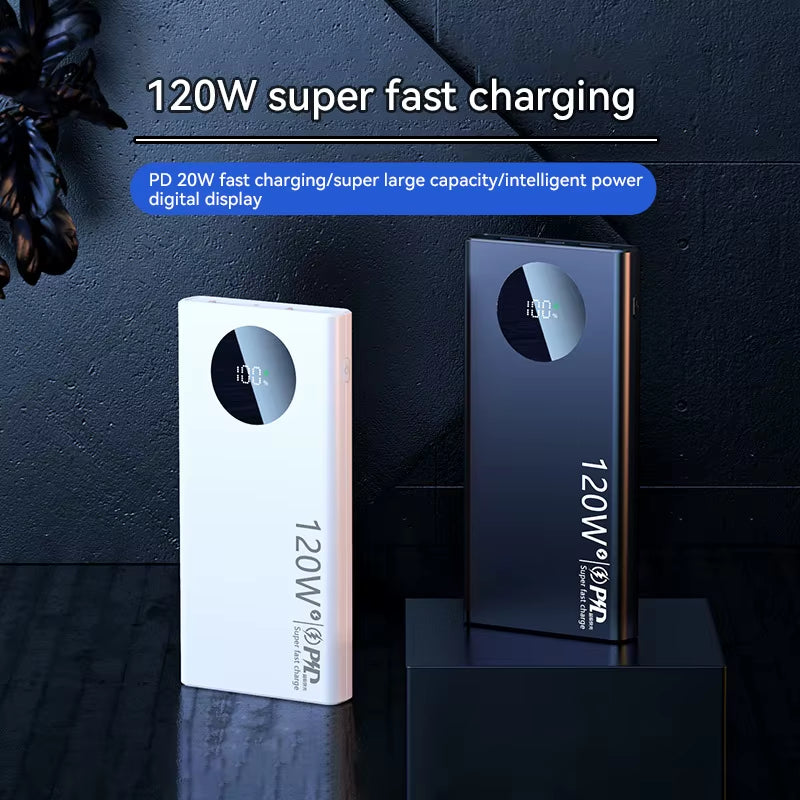 Xiaomi 120W 500000Mah High Capacity Power Bank Fast Charging Powerbank Portable Battery Charger for Iphone Samsung Huawei 2025