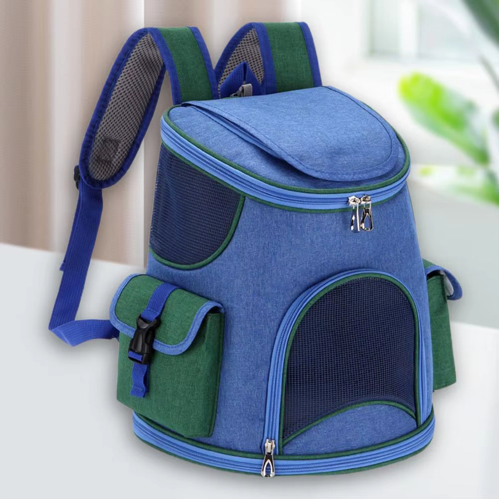 Pet Carrier Stylish Pet Carrier Backpack Outdoor Bag Anti-Scratch Pet Bag