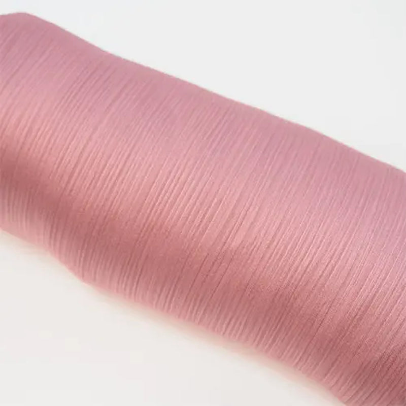 Hot Premium Satin Crinkle Hijab Scarf Chiffon Shawl Plain Muslim Women Hijabs Breathab Islam Women Turban Pleated Scarf Ramadan