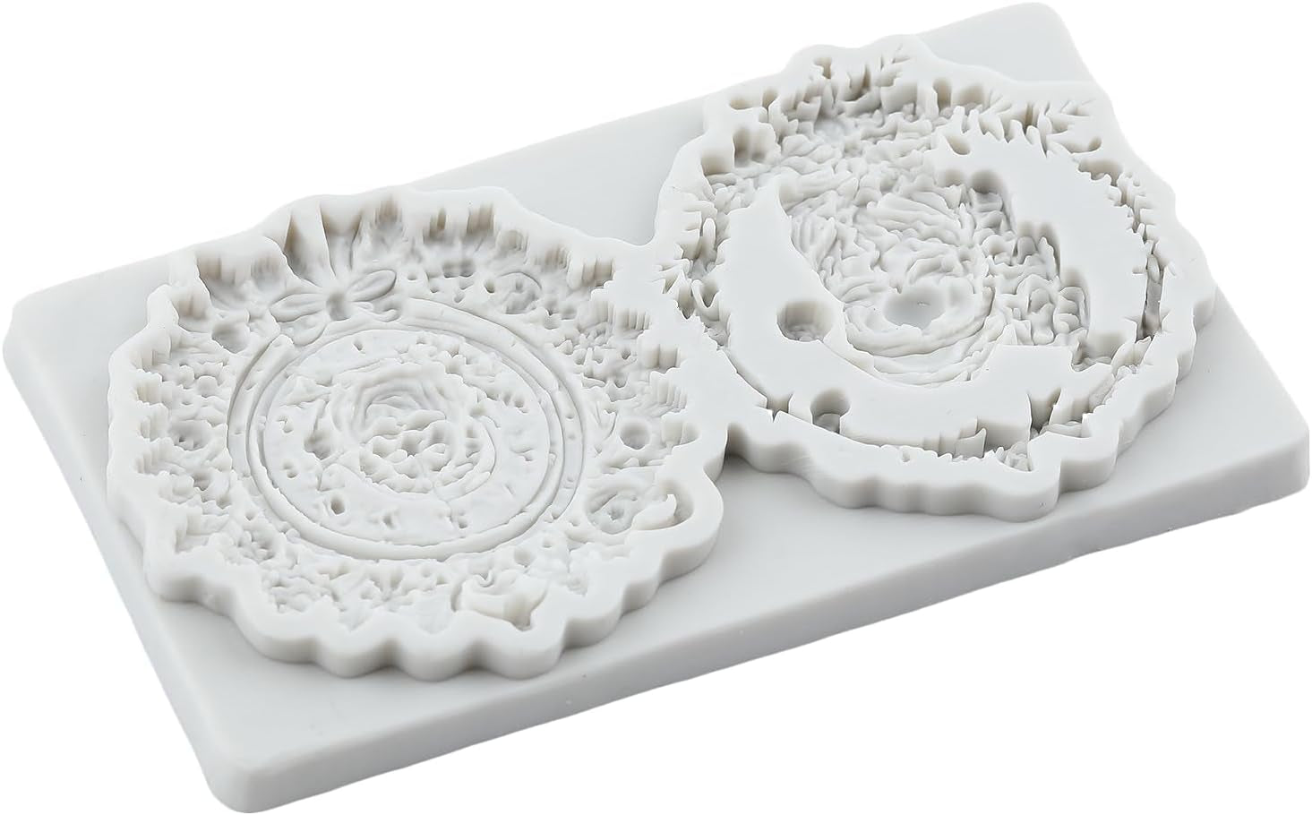 MYPRACS Christmas Fondant Mould Christmas Tree House Silicone Molds Christmas Sn