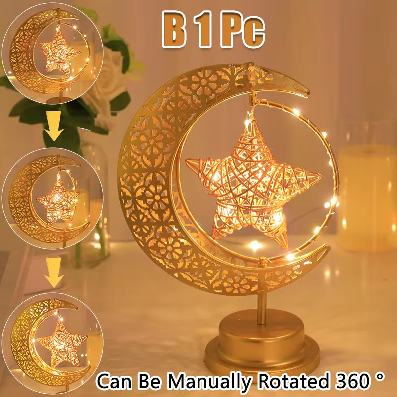 Ramadan Led Moon Lamp