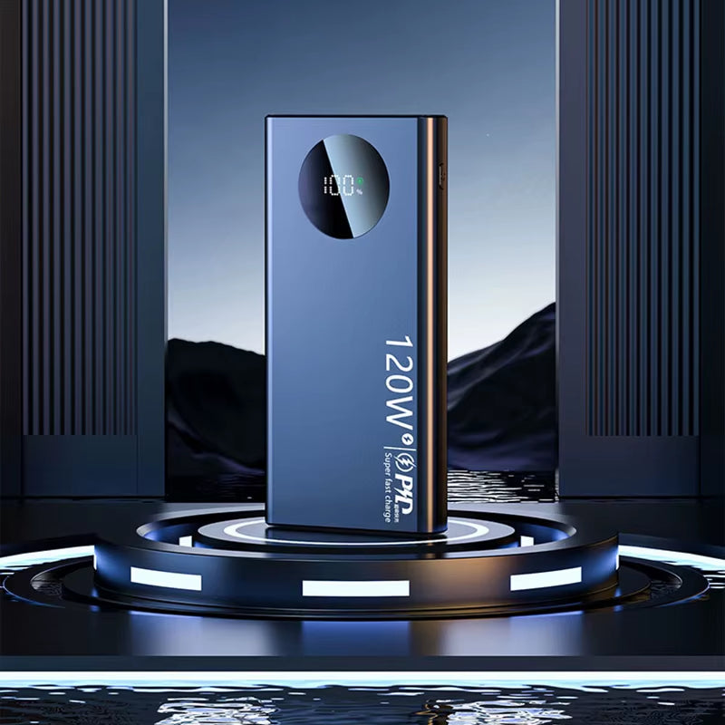 Xiaomi 120W 500000Mah High Capacity Power Bank Fast Charging Powerbank Portable Battery Charger for Iphone Samsung Huawei 2025