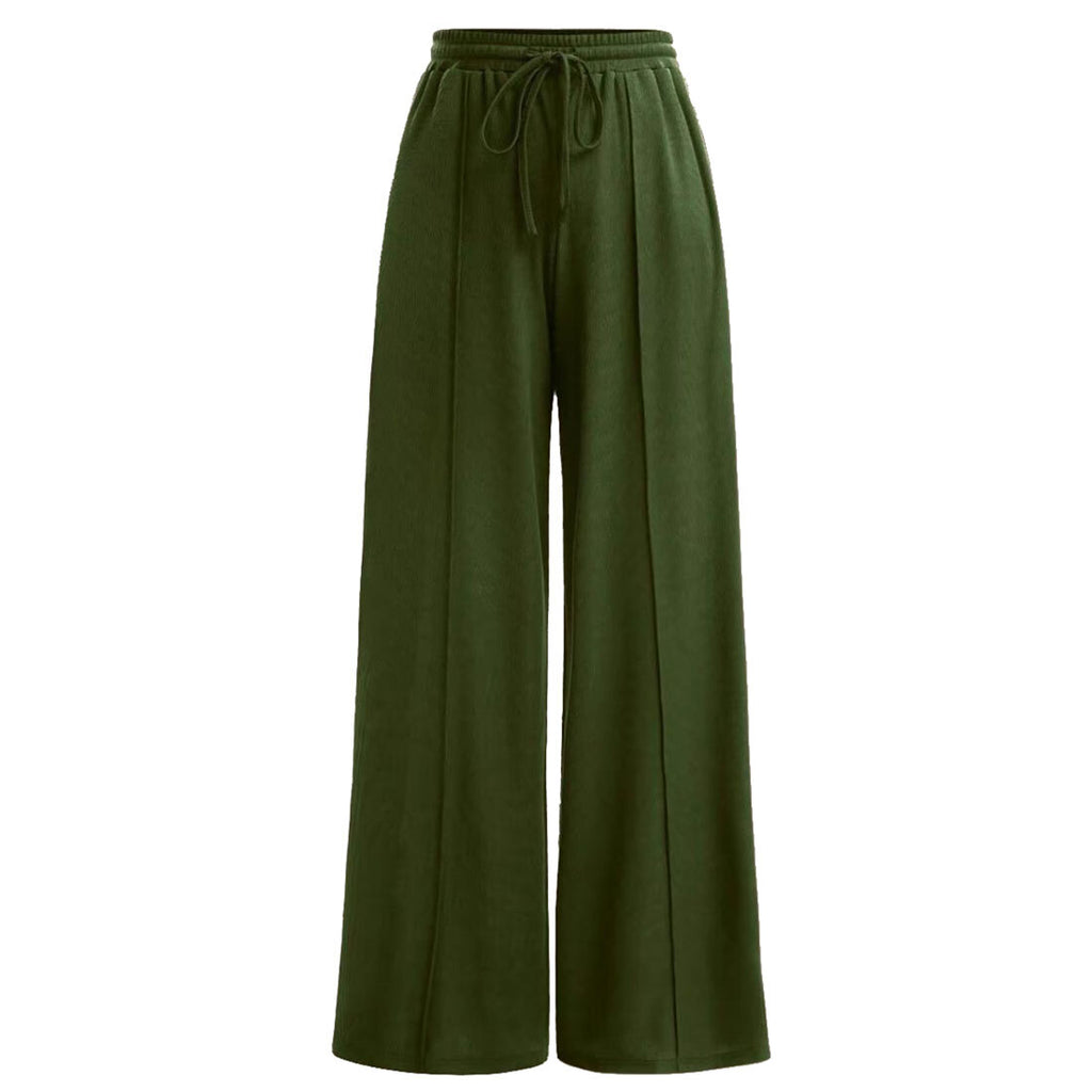 Womens Bodysuit Wide Leg Trouser Set